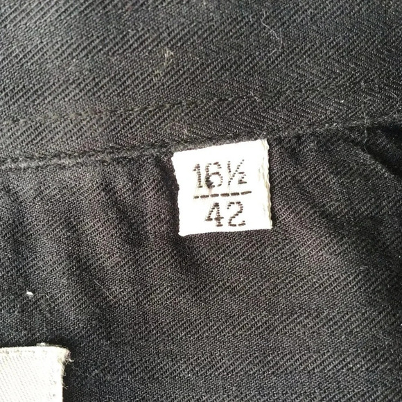 Missoni cotton button shirt charcoal gray long sleeves Size 16.5 42 - Picture 4 of 6
